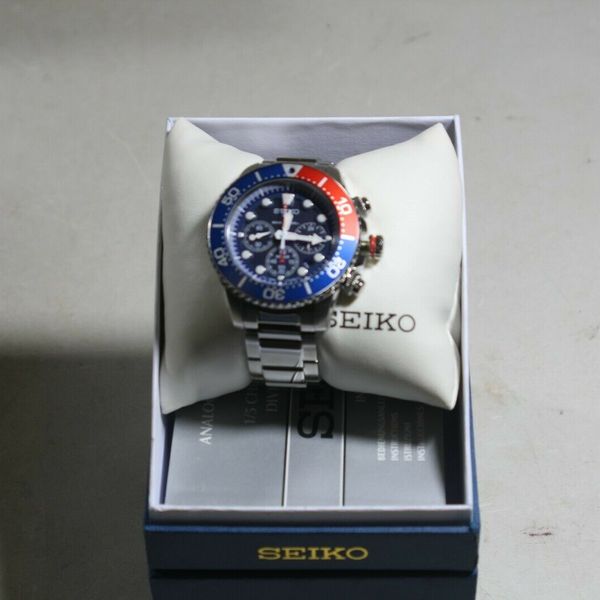 NEW SEIKO Men's SSC019 Solar Diver Chronograph Watch in Box genuine from  JAPAN | WatchCharts