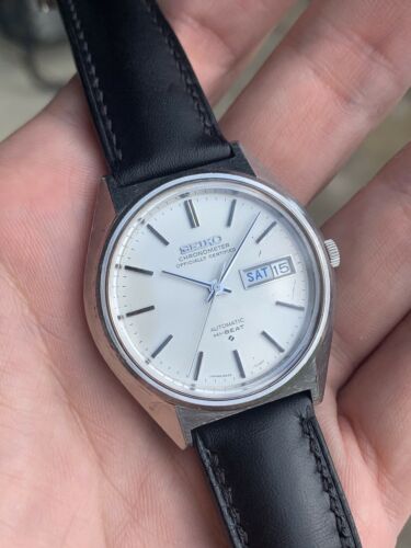 Rare Seiko 5626-7100 Hi-Beat Chronometer Export King Seiko Model