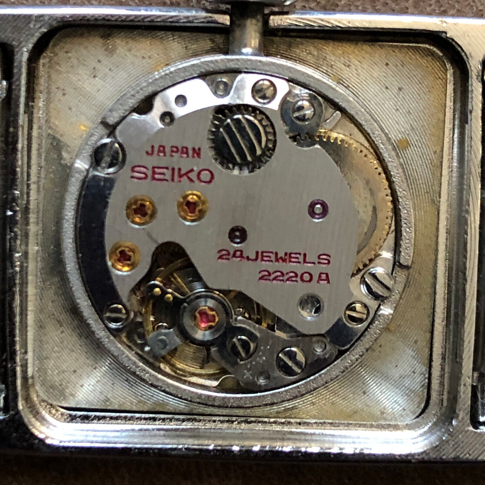 Seiko 2220-3590 24j - fonctionne - rare et belle