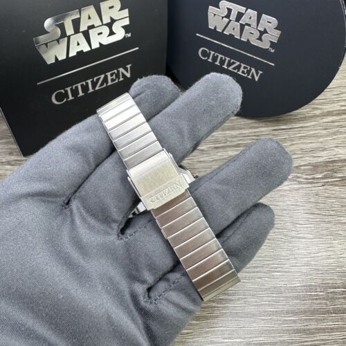 NEW✓ Citizen Star Wars Boba Fett ANA-DIGI TEMP Quartz Watch