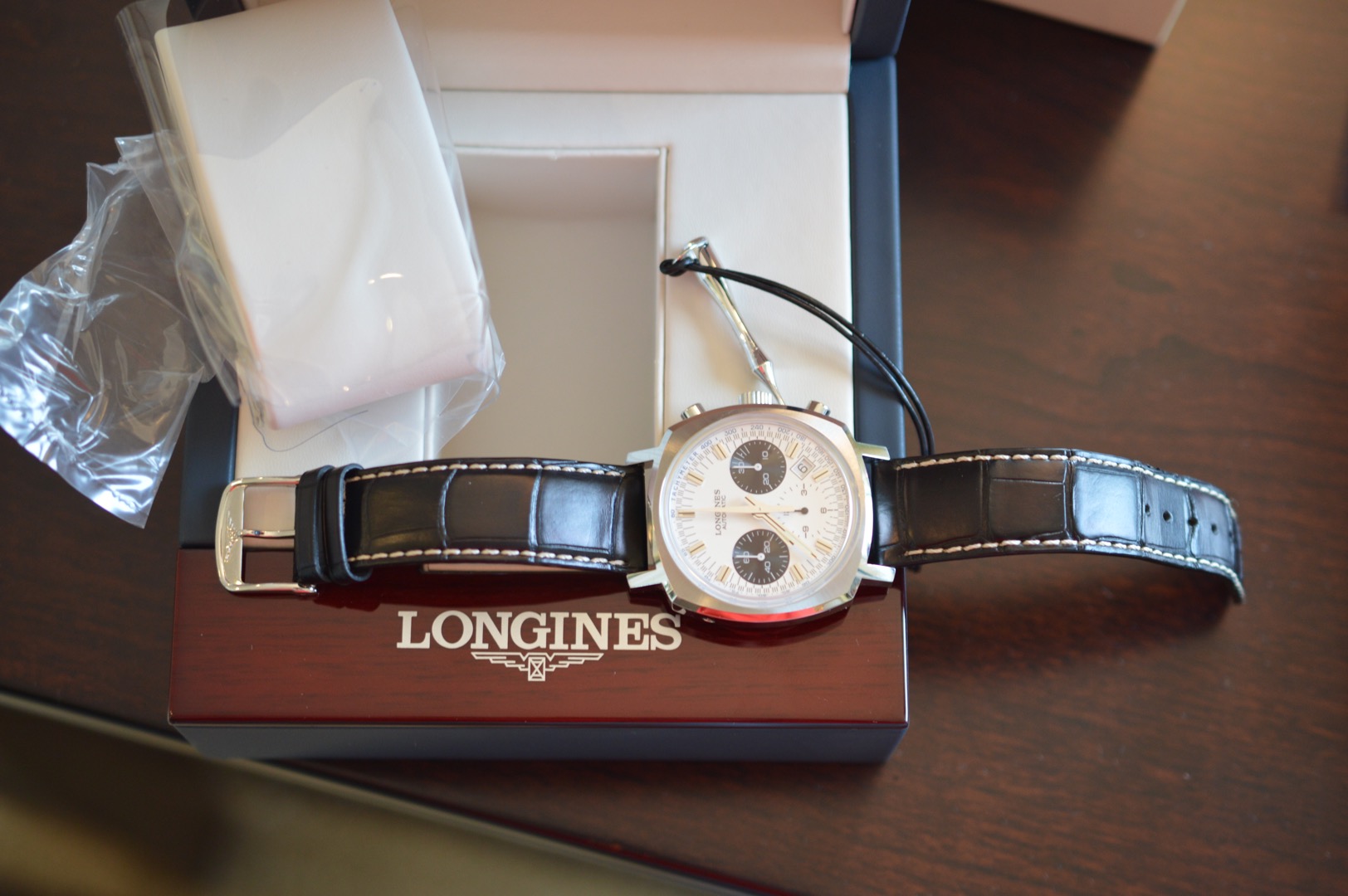 Longines Hydroconquest Klocksnack cascadigital .br