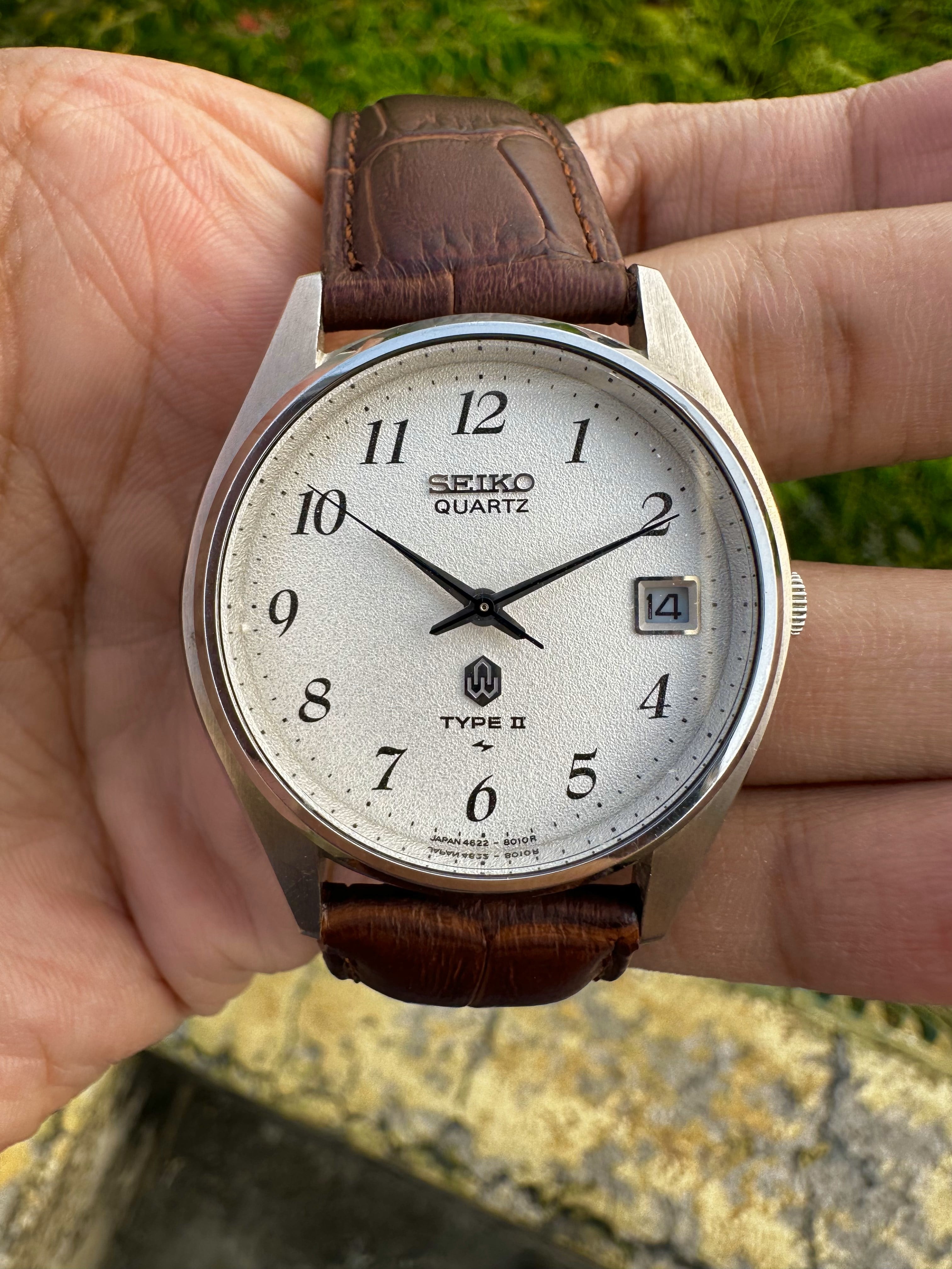 WTS] Vintage Seiko Type II – 4622-8000 – Beautiful Snowflake Dial
