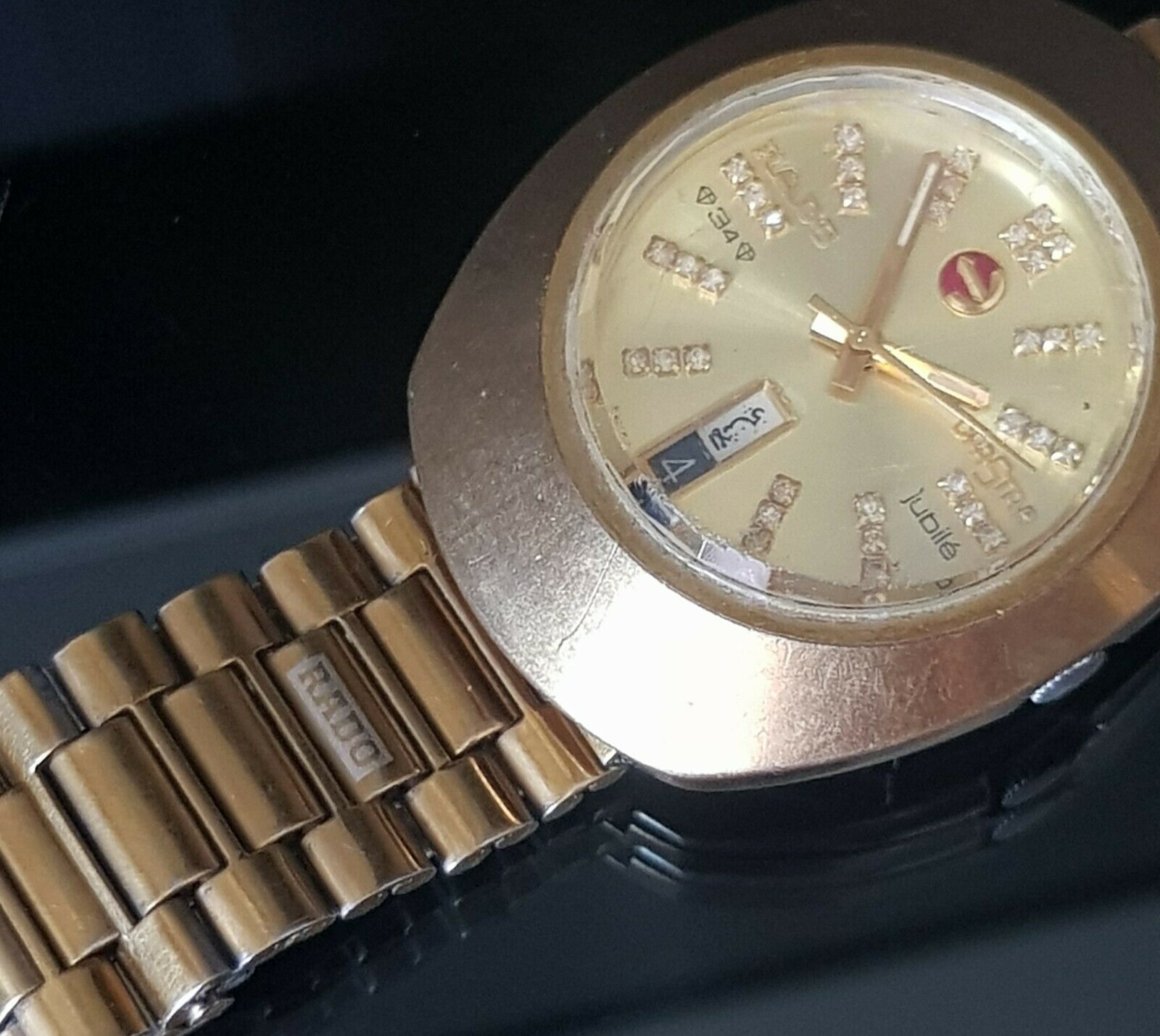 RADO Jubile 腕時計 RADO Jubile Black Dial Ceramic Bracelet Women's Watch