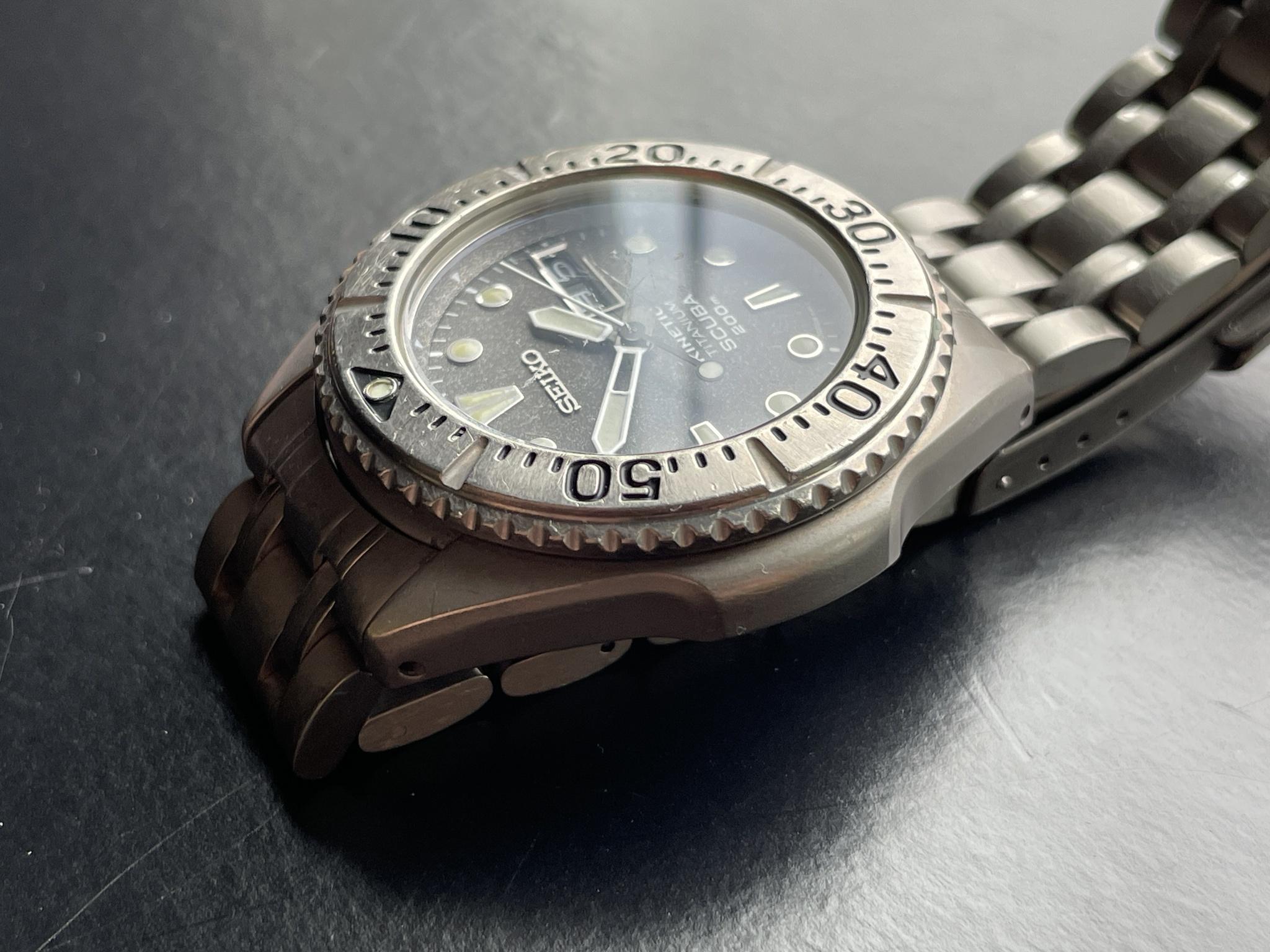 WTS] Seiko “Gray Ghost” SBCZ005 5M63-0B40 Kinetic Quartz