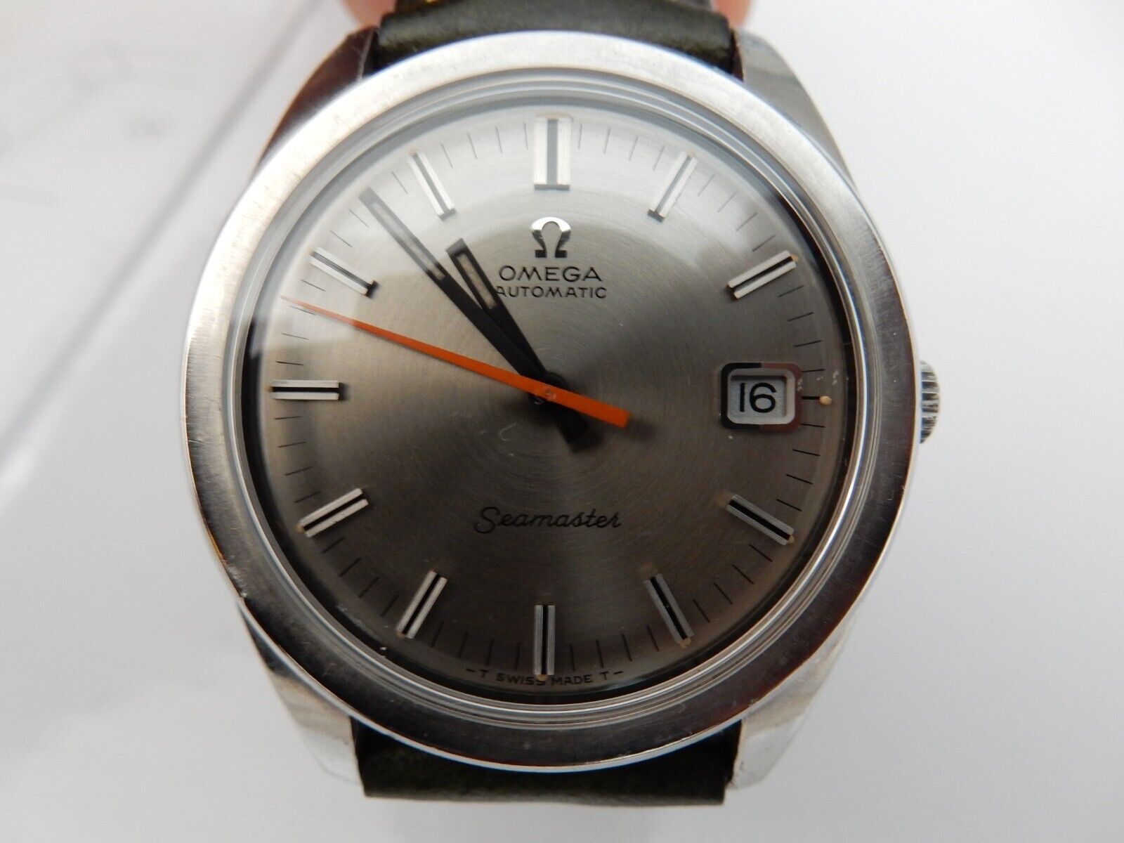 1967 Omega Automatic Seamaster 166.028 Ultraman Cal 563 Watch Rare