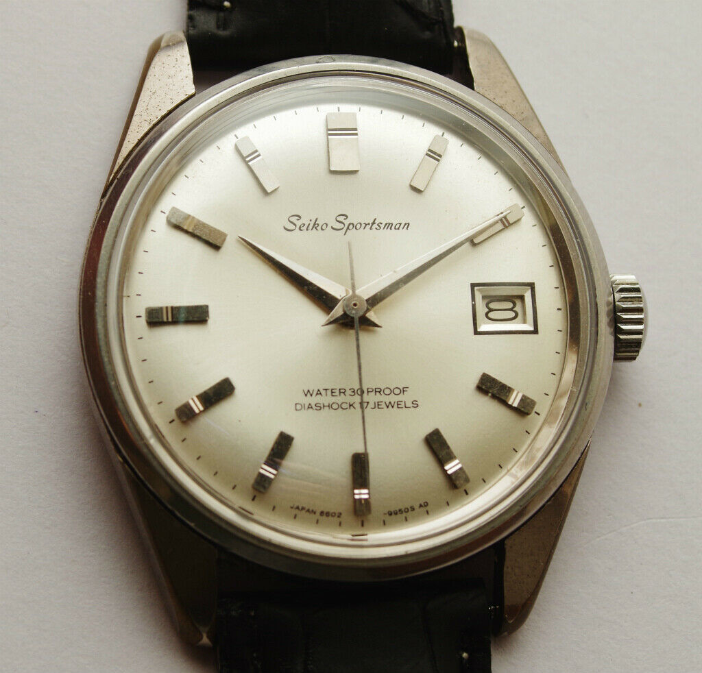 Serviced 1960`s Seiko Sportsman 17 Jewels Hand Wind watch 6602-9950 Japan |  WatchCharts Marketplace