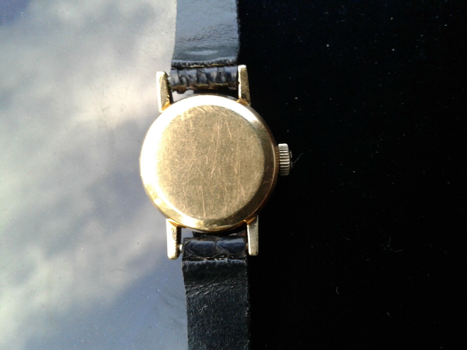 VINTAGE Omega 24 Jewel 661 Ladymatic 18k 750 Solid Gold Case