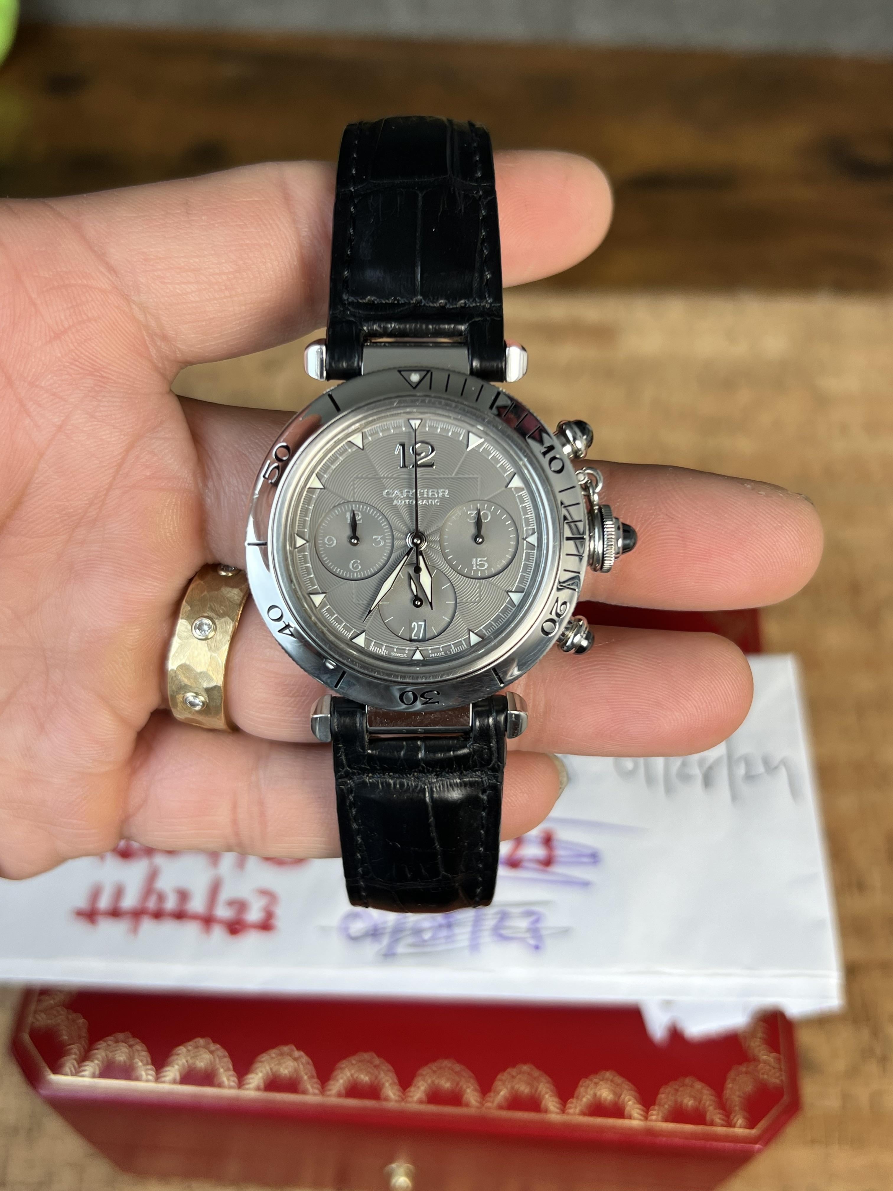 Cartier pasha 2113 best sale