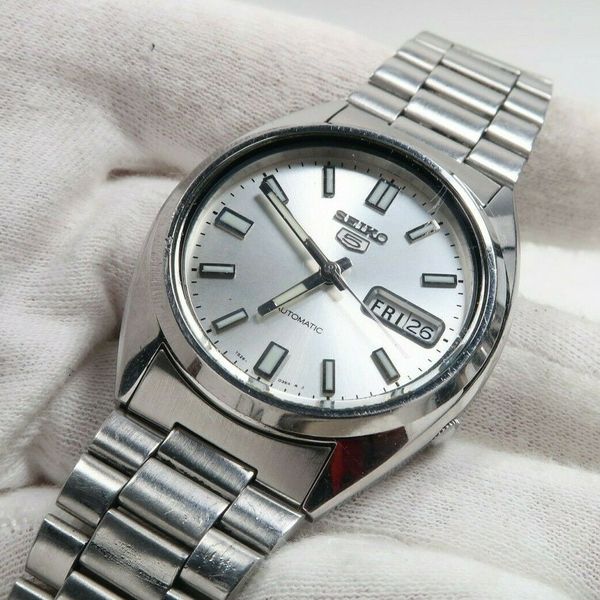 Seiko 5 7s26-3040 AUTOMATIC STAINLESS Mens Watch Japan | WatchCharts