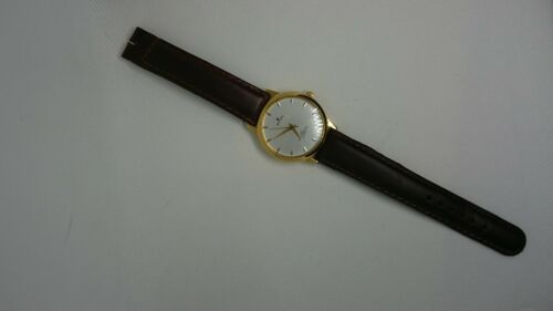 Vintage Rolex 3ATM Water Resistant Quartz Watch Genuine Leather