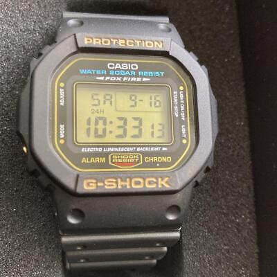 CASIO G-SHOCK DW-5600 ゴールド液晶 カスタム ブルーの通販 by