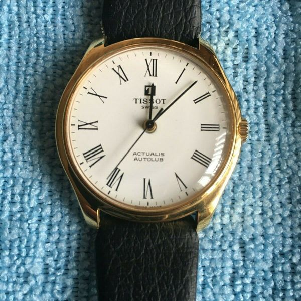 Cadran De Montre Tissot Autolub Occasion – 30,50 Mm – Pièce Rare Pour Collectionneurs