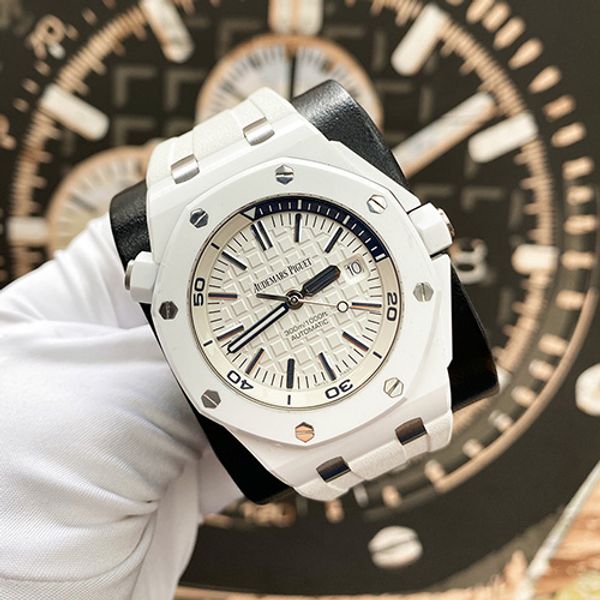 FS: Audemars Piguet Royal Oak Offshore White Ceramic Diver 42mm 15707CB ...