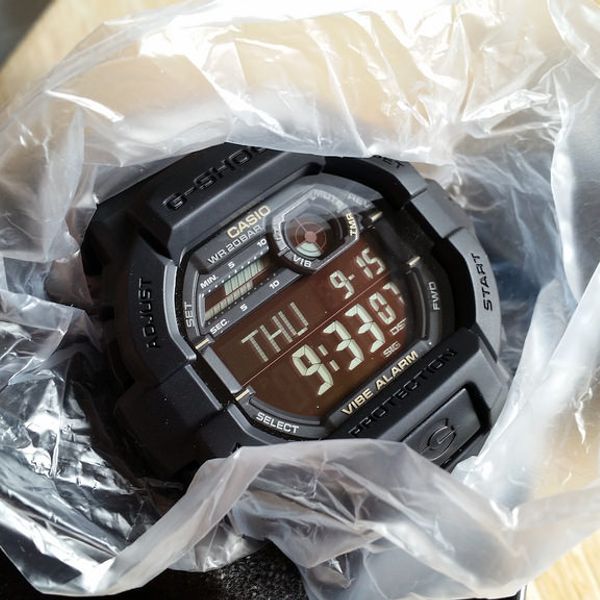 Casio GD350-1B G-Shock Men's Black LED Digital Sport Wrist Watch 200 ...