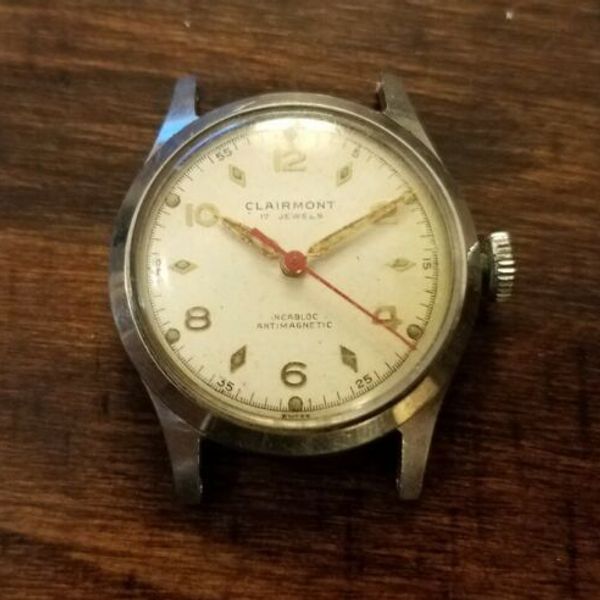 Vintage Swiss Made Clairmont 17 Jewel Mechanical Watch WatchCharts