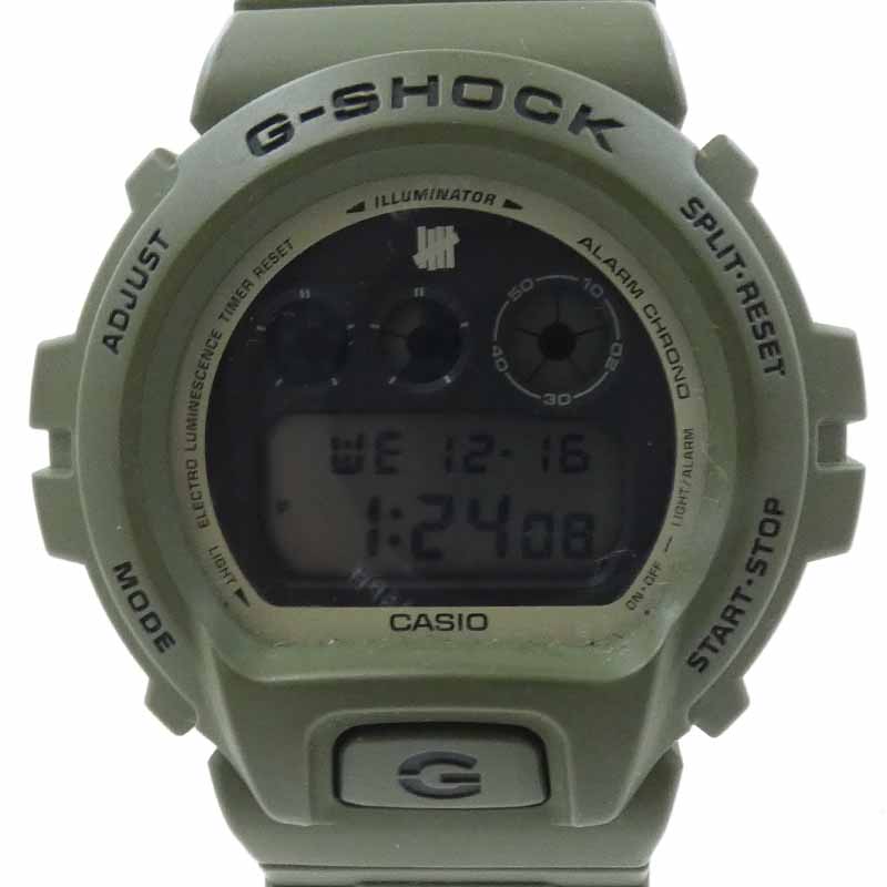 Used] CASIO x UNDEFEATED | Casio x Undefeated Watch G-SHOCK G-SHOCK DW- 6901UD-3JR Khaki [f131] | WatchCharts Marketplace