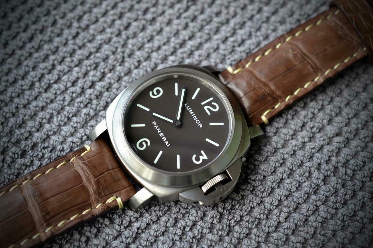 RARE Panerai PAM 116 F Luminor Base 44mm Titanium WatchCharts