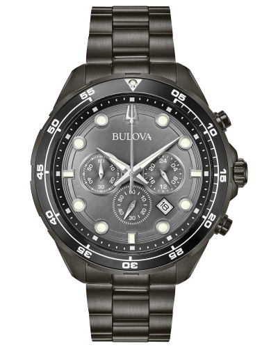 Bulova 98K100 Men s Dress Watch with glasses and case 44 Mate