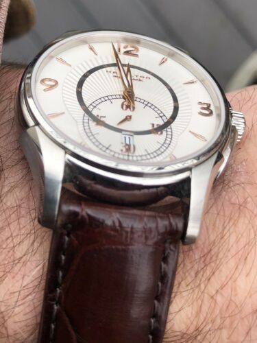 H325550 Hamilton Jazzmaster Automatic Petite Second Genuine