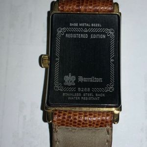 Hamilton Registered Edition Ardmore Model 6268 Quartz Watch