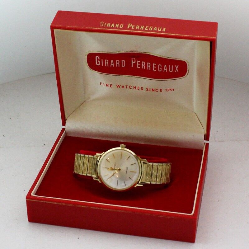 Girard Perregaux Sea Hawk 14K Yellow Gold 33mm Manual Wristwatch