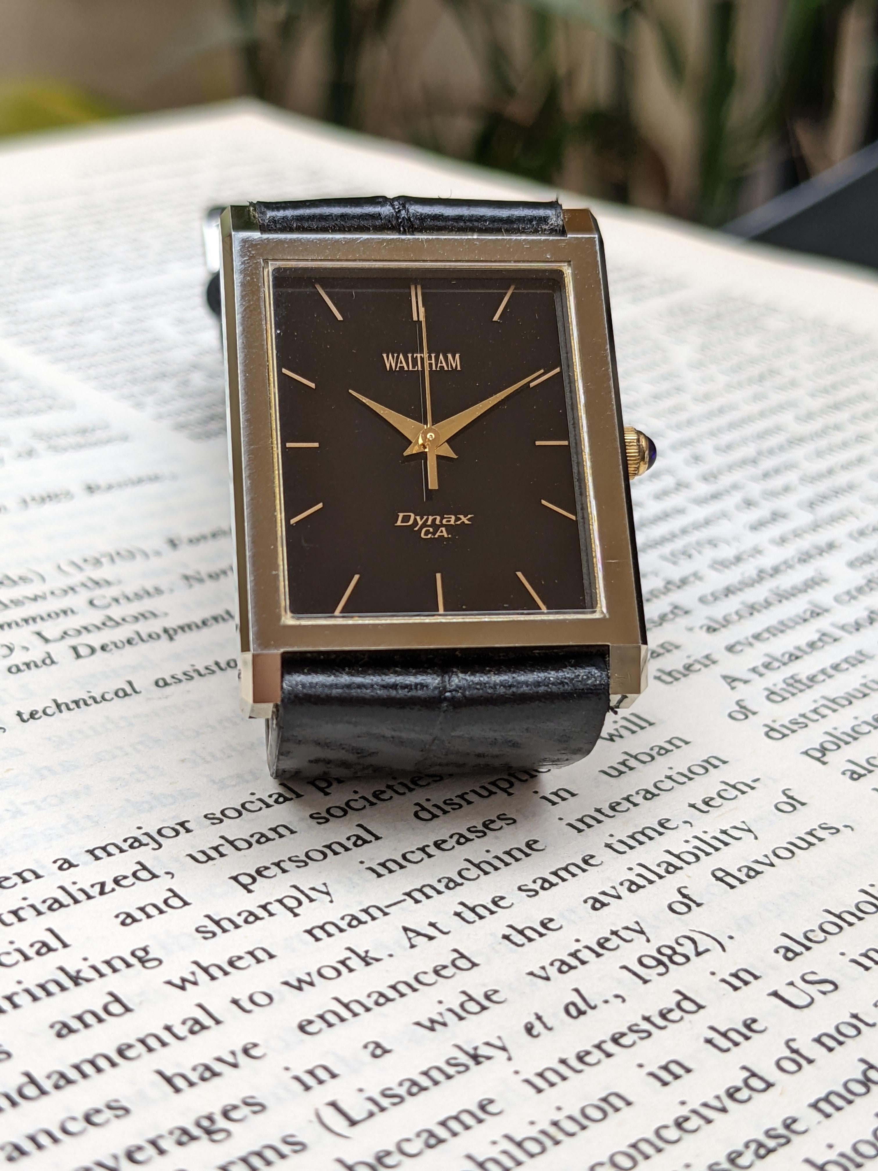 WTS] Waltham Dynax in Tungsten Carbide Case with Sapphire Crystal 