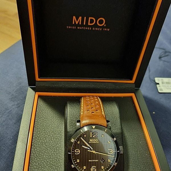 Mido Multifort Automatic Anthracite Dial Men's Watch M025.407.36.061.10 ...