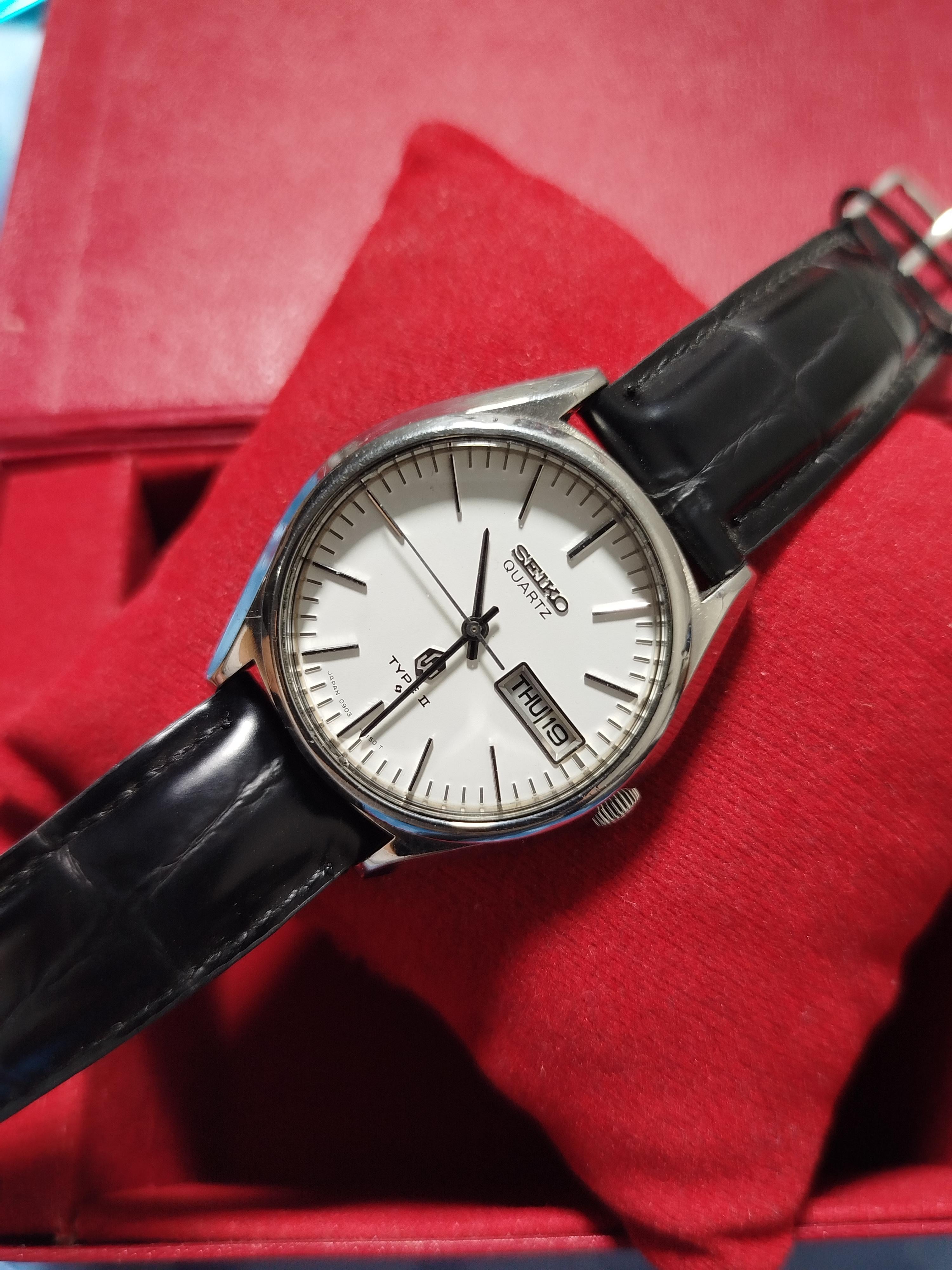 セイコー ビンテージ タイプII メンズ腕時計 美品 稼動品 SEIKO
