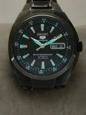 Vintage Seiko 5 Sport 7S36-02A0 100m Automatic 23J Japan 42mm