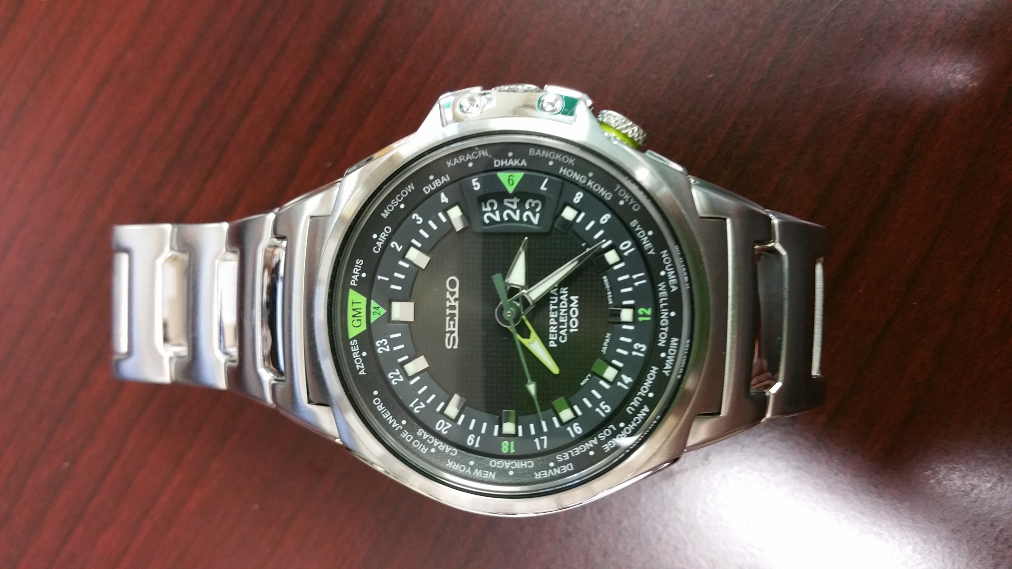 seiko perpetual calendar 100m price