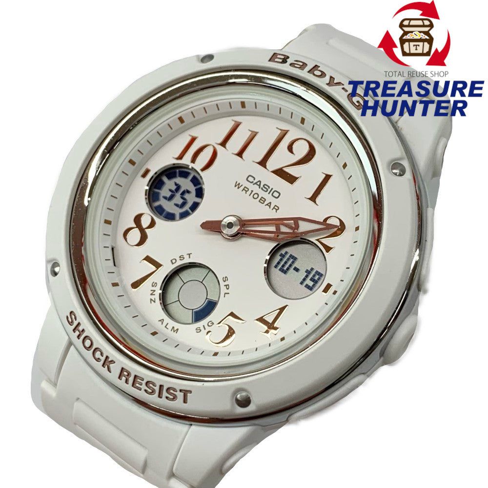 CASIO Baby-G watch BGA-150EF 5257 white quartz shock resist analog