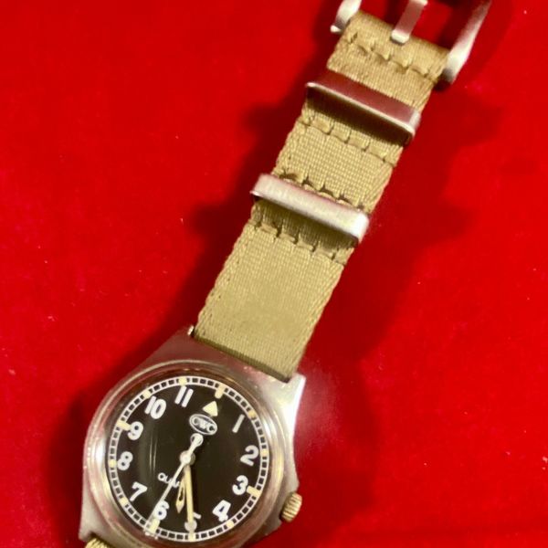 1988 British Royal Navy Issue CWC Quartz Wristwatch â Nato No. 0552/ ...