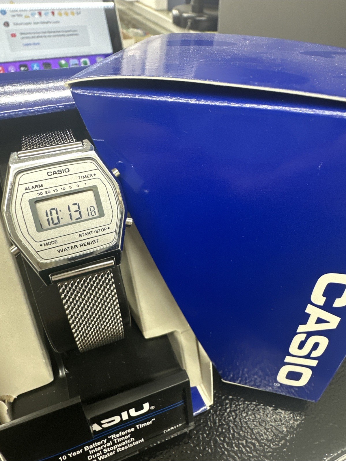 Buy Casio D167 LA690WEMB-1BDF Vintage Watch in India I Swiss Time H