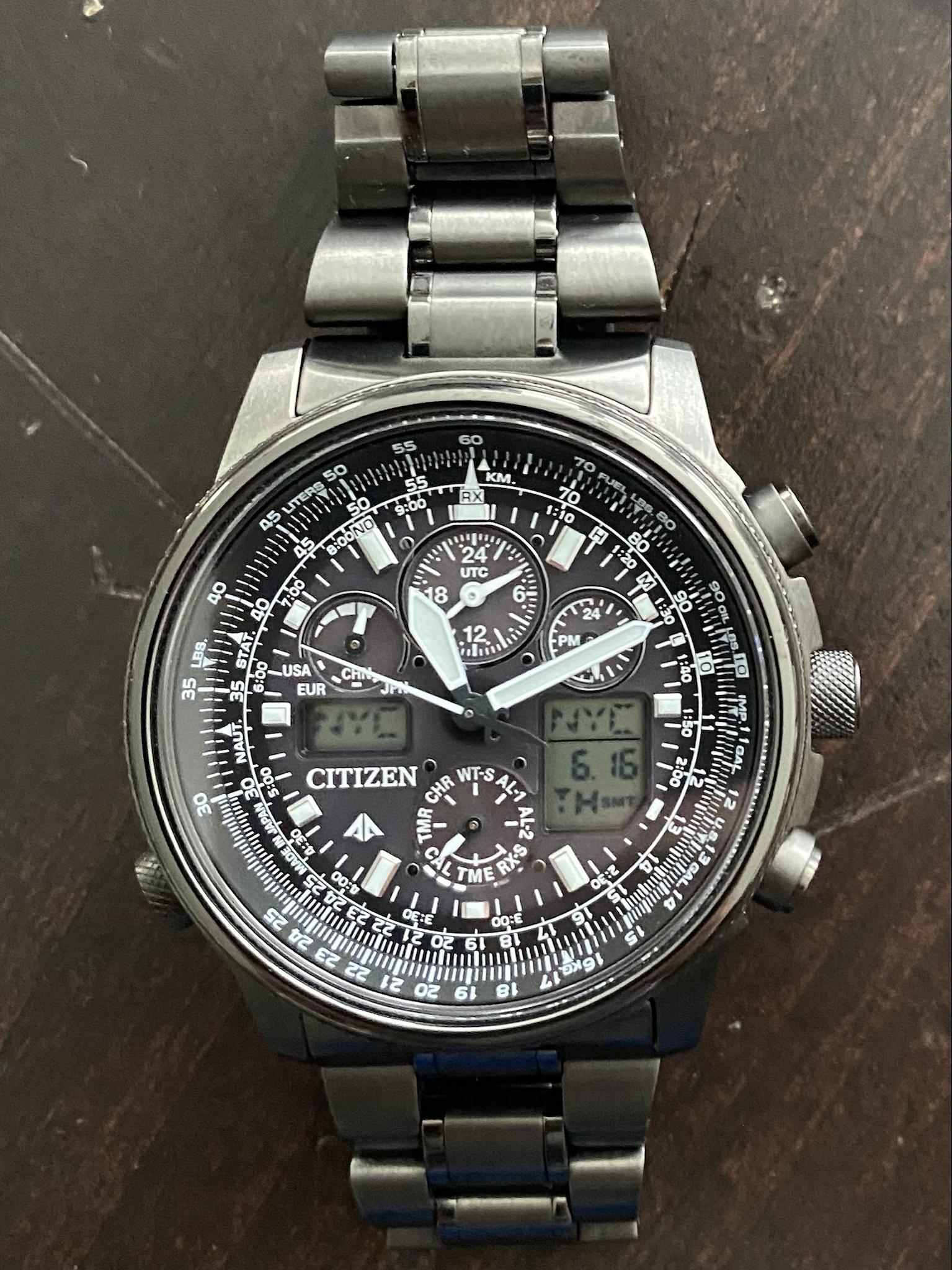 WTS] Citizen Promaster Sky JY8025-59E JDM Titanium DLC Pilot