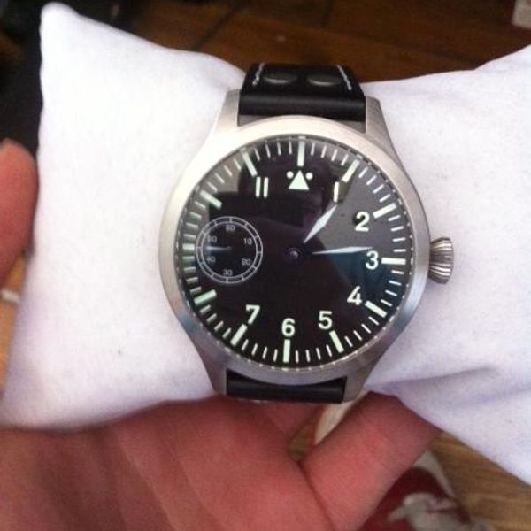 WTS Ticino 44mm HandWind pilot watch WatchCharts Marketplace