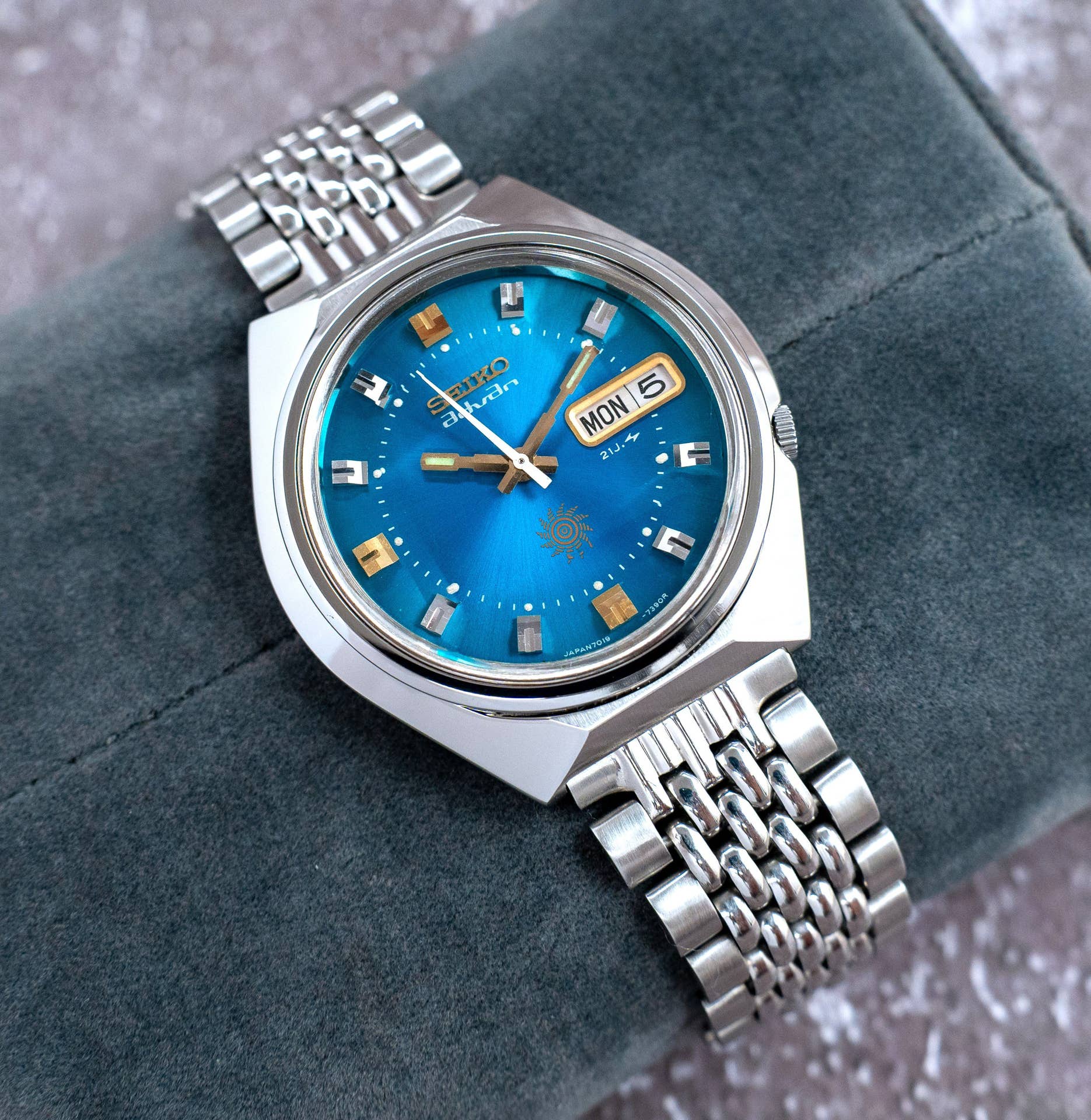 Advan Seiko Automatic 0 - 6106-7680 Ref.6106-7680 Cal.6106C 40mm 