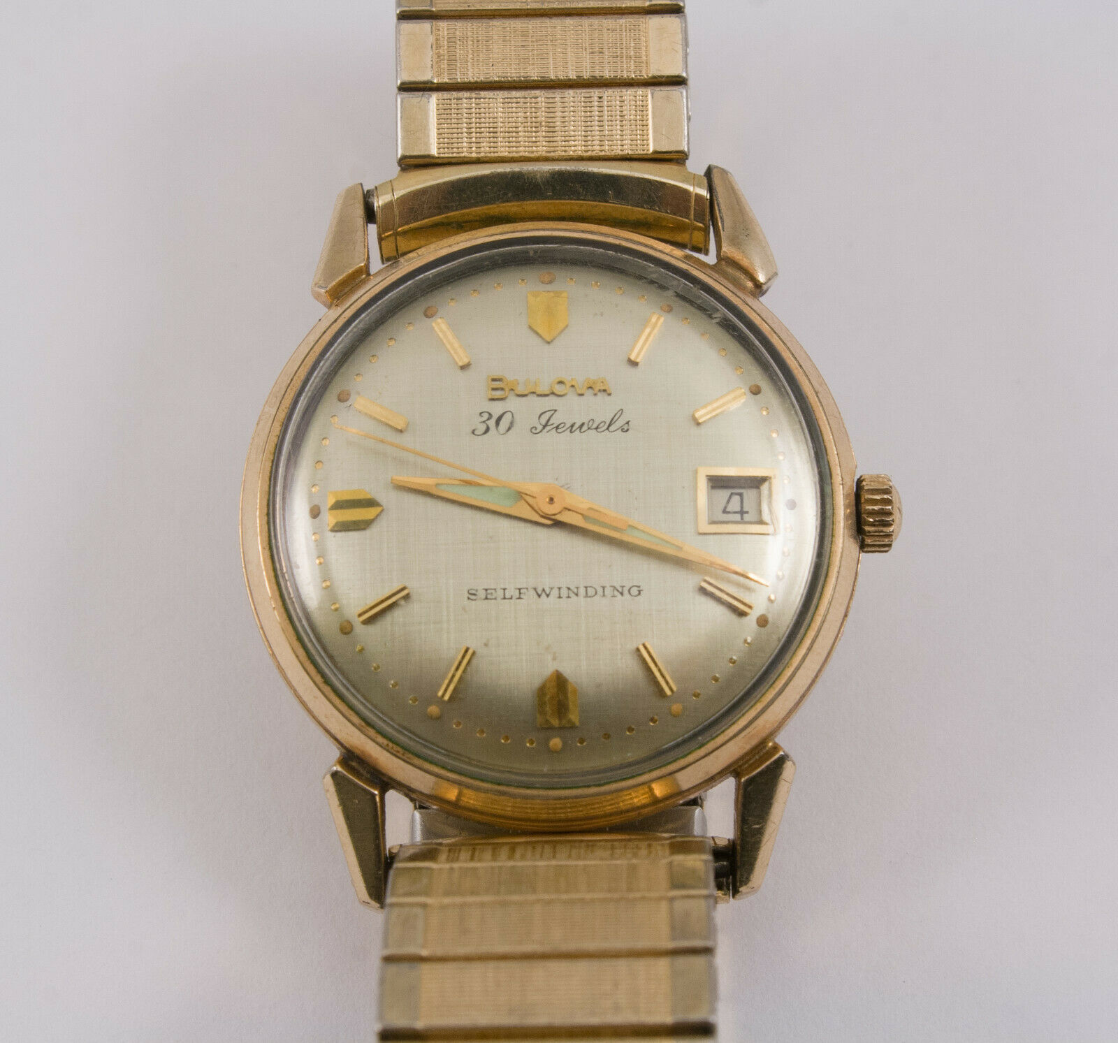 bulova 30 jewel self winding watch