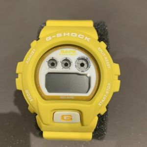 A BATHING APE - BAPE - CASIO G-SHOCK YELLOW DW-6900
