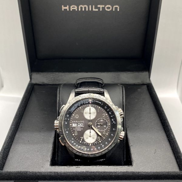 HAMILTON Khaki Aviation X-Wind H776160 Automatic Watch From JP ...