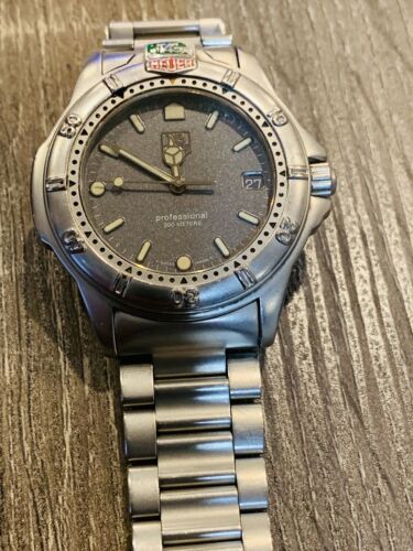 TAG HEUER Mens 4000 series WATCH Needs Battery Replacement