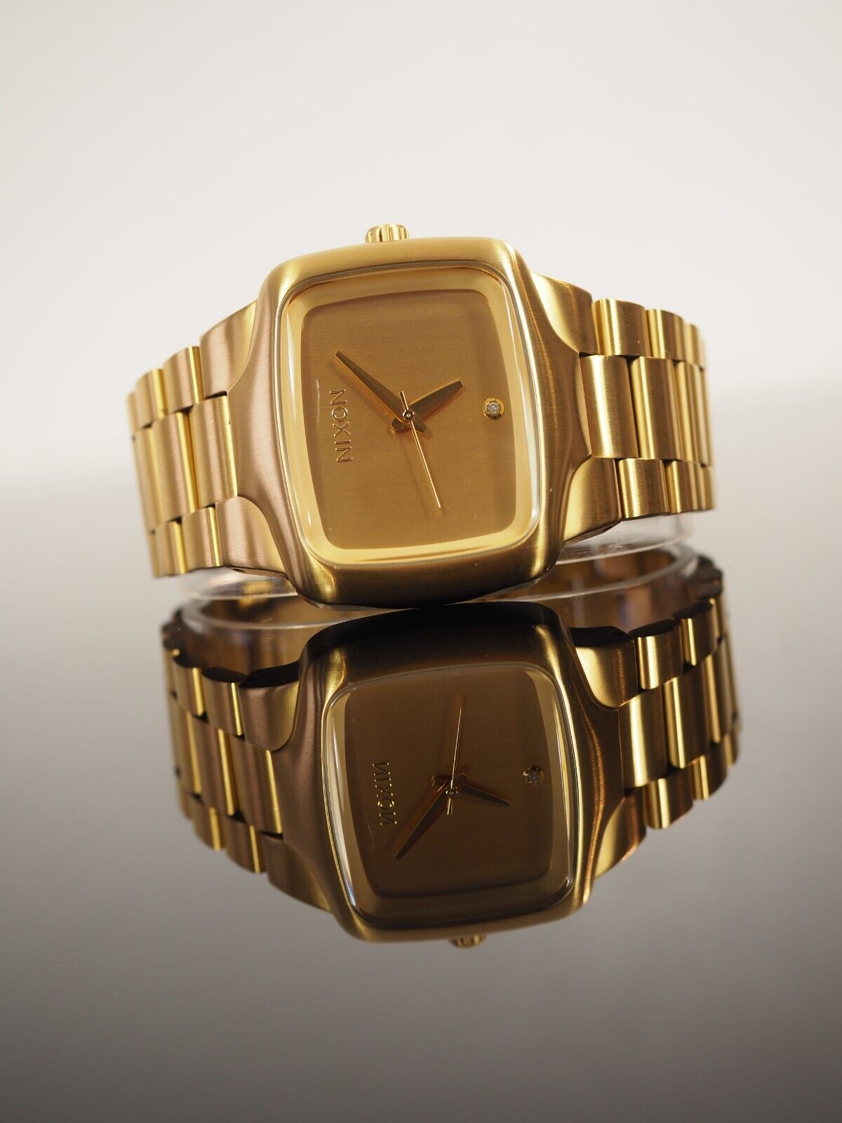 Nixon big gold watch best sale