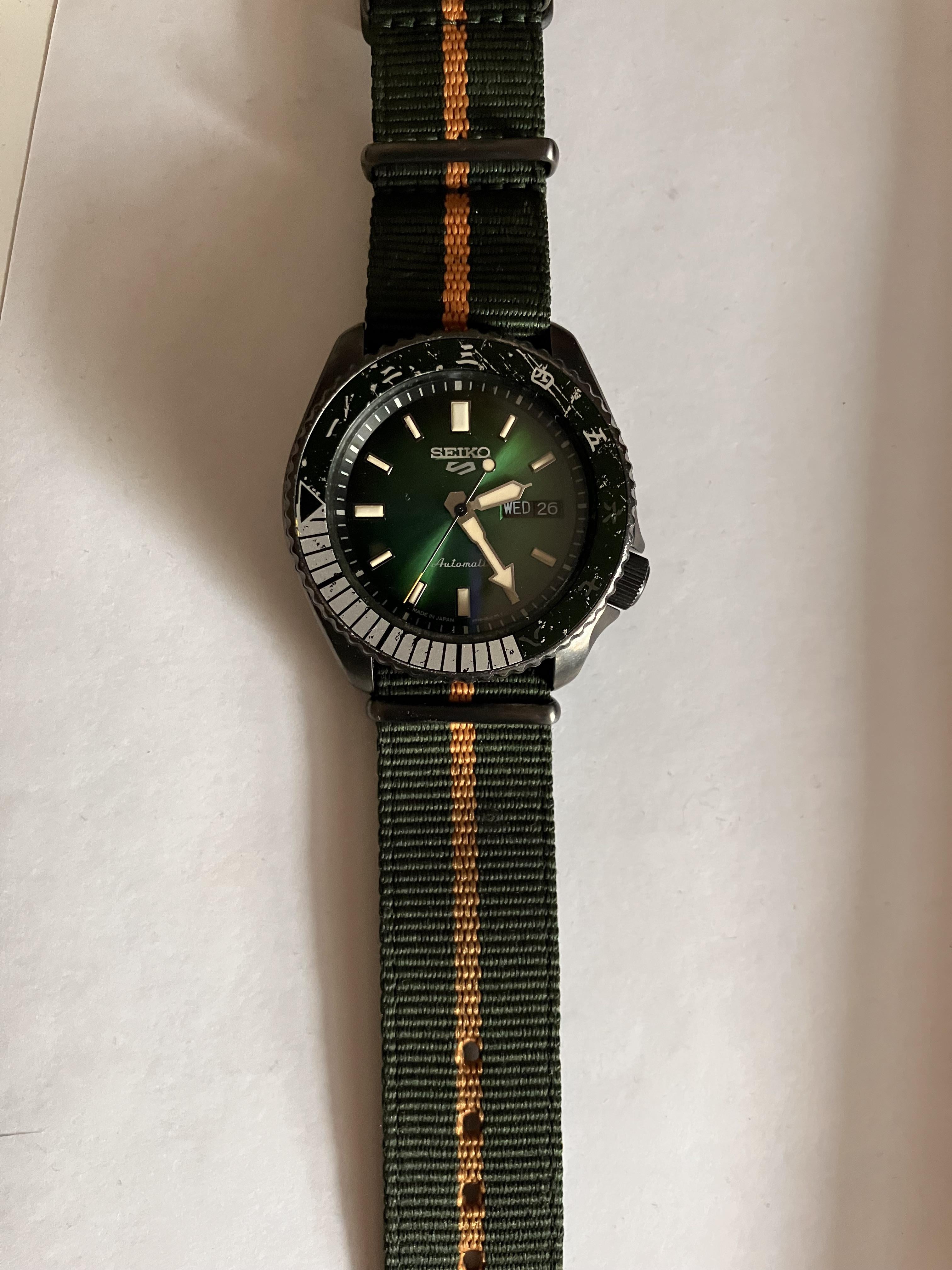 Rock lee online seiko