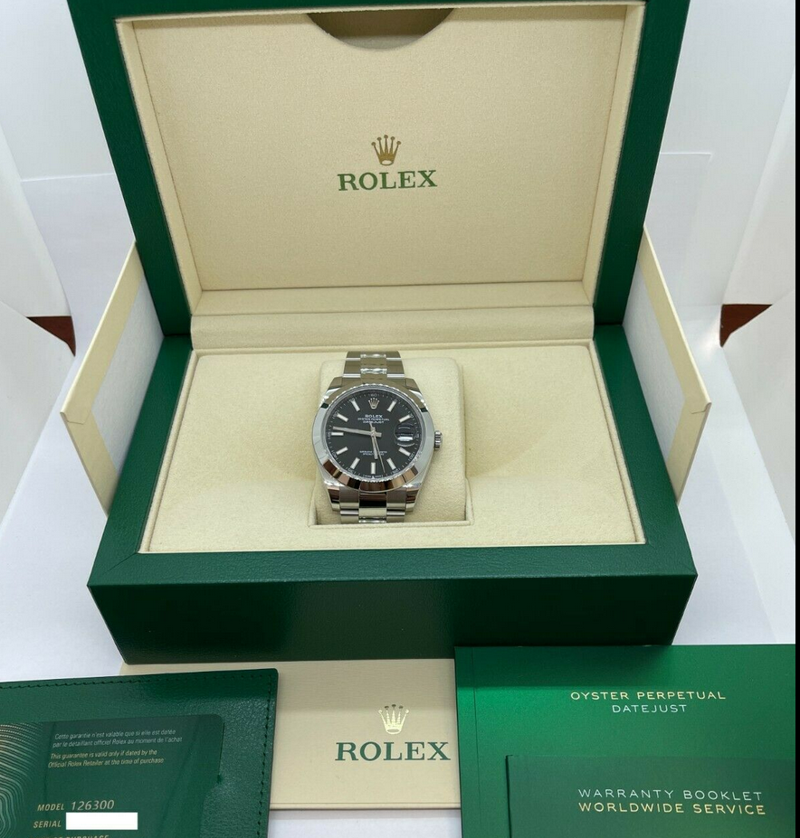 12 200 USD FSOT BRAND NEW Rolex Datejust 126300 Stainless Steel