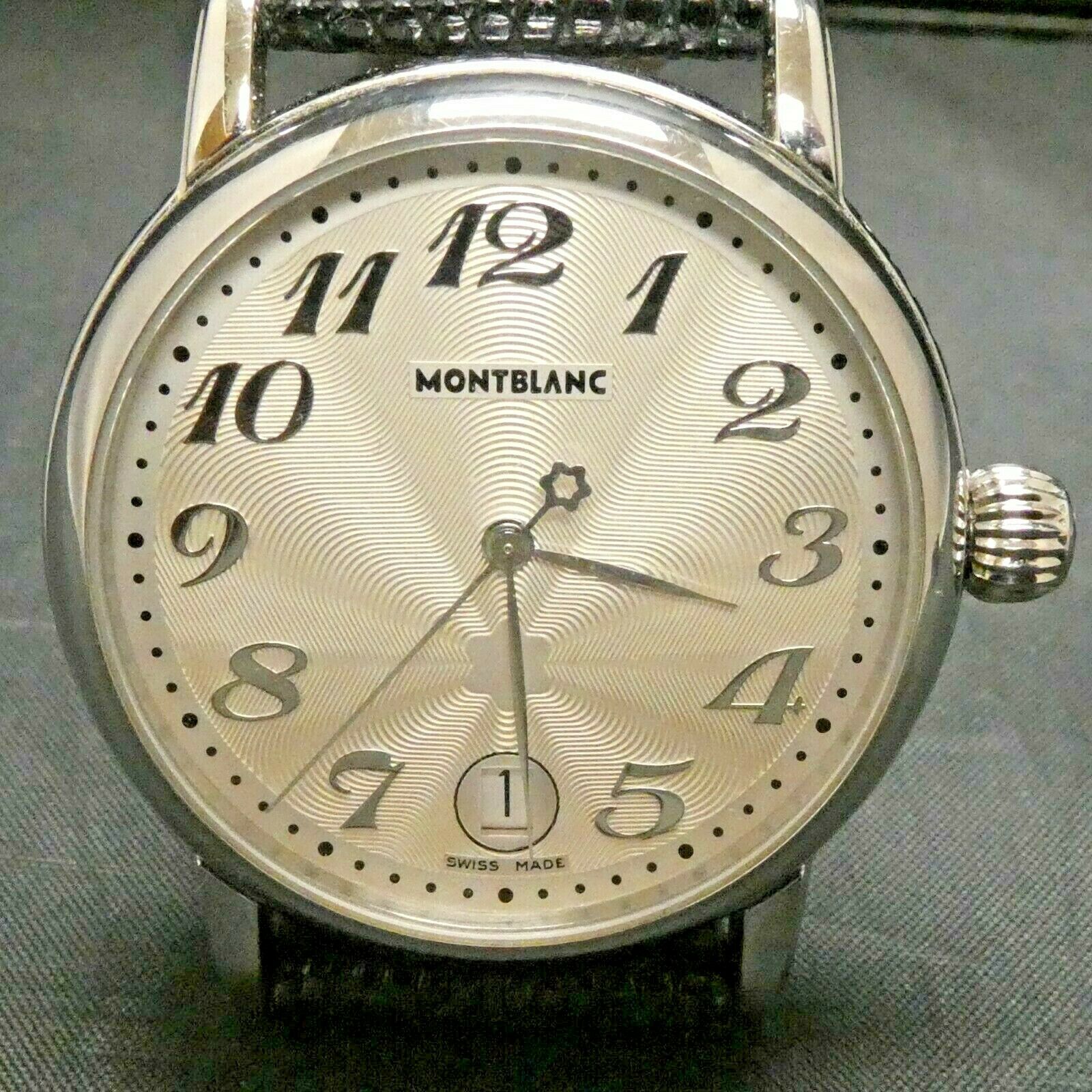 Montblanc Meisterstuck Stainless Steele Swiss Quartz Men's Watch