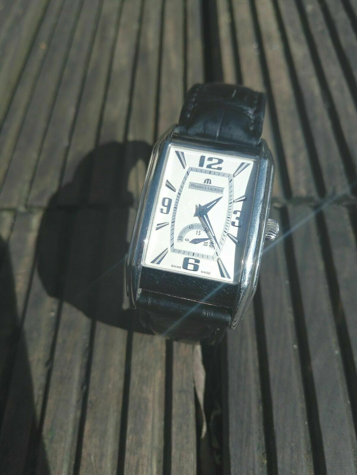 Maurice Lacroix Masterpiece Rectangulaire with Jaquet 736 movement