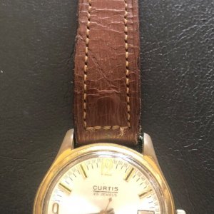 メンズ スイス製 Curtis オートマチック 25ジュエル レア腕時計