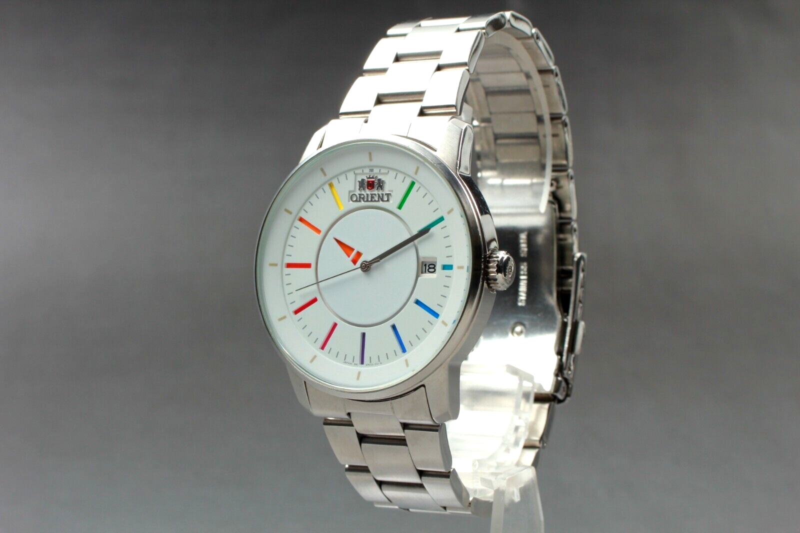 EXC+5 BOX】 ORIENT ER02-CA-B CA Rainbow Disc Automatic Men