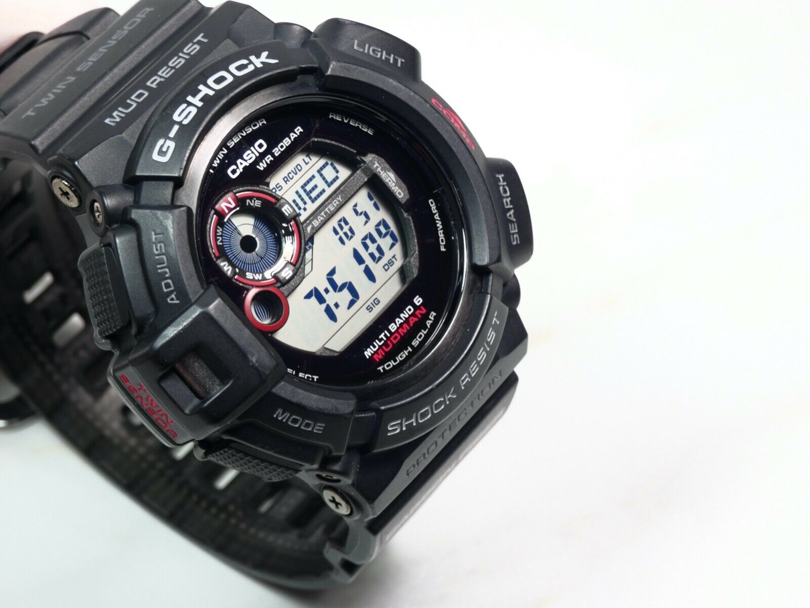 G-Shock Mudman GW-9300-1JF Japanese Model with Carbon Fiber