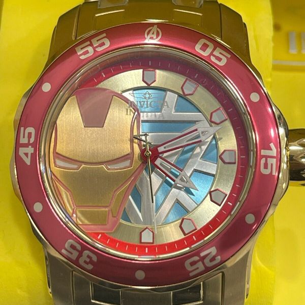 Invicta Marvel Tony Stark Iron Men Model 32423 - Men's Watch Quartz ...