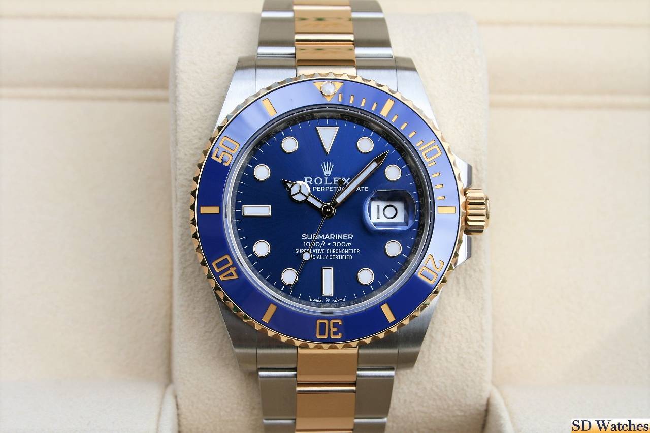 Rolex 2 clearance tone submariner blue